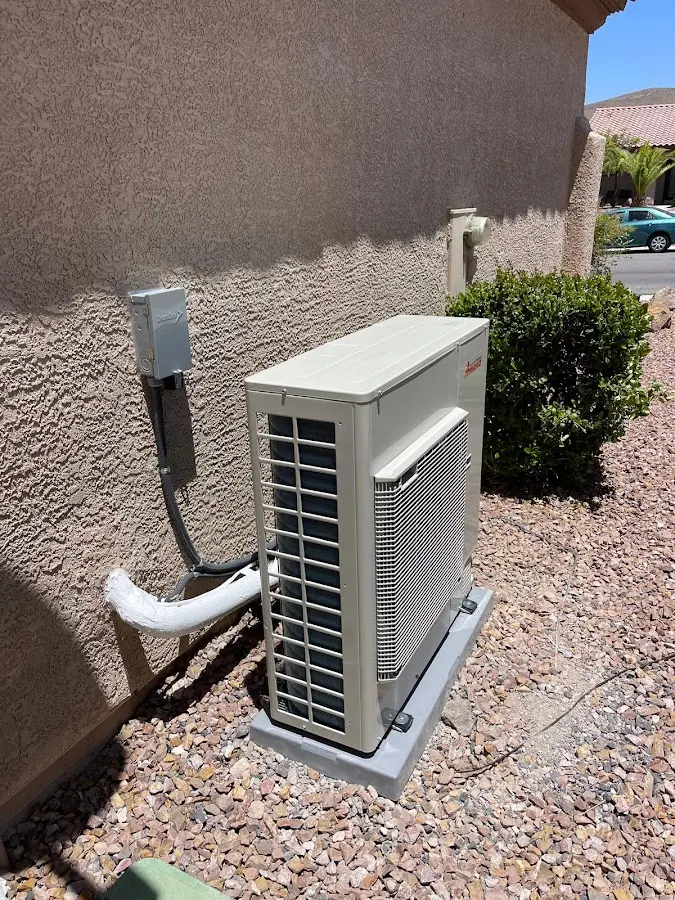 Residential air conditioning condenser unit in Lake Dallas